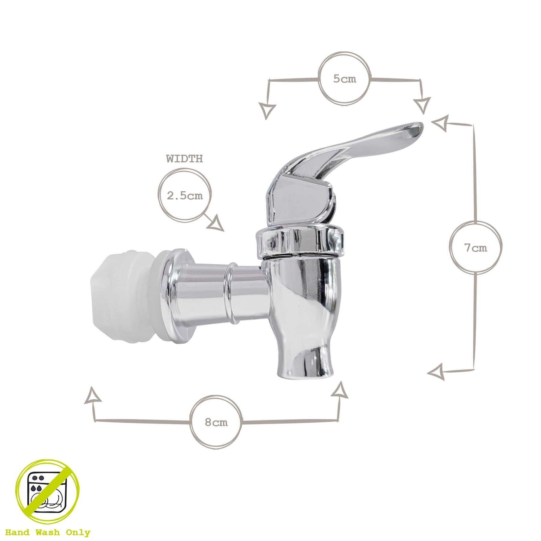 Drinks Dispenser Spout - Chrome